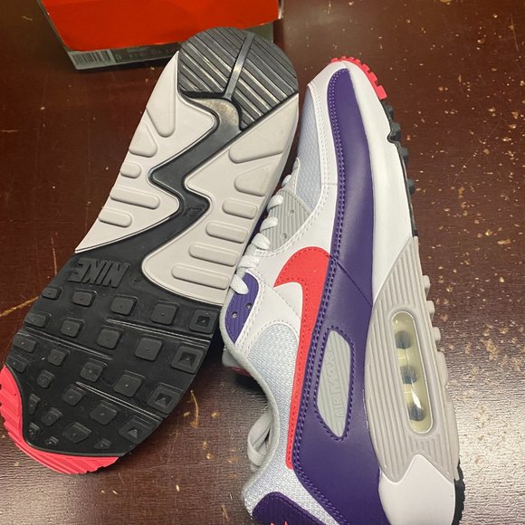 Nike Unisex White Gray Air Max III CW1360-100 Athletic Sneaker Shoes M11.5 W13 - Picture 4 of 5